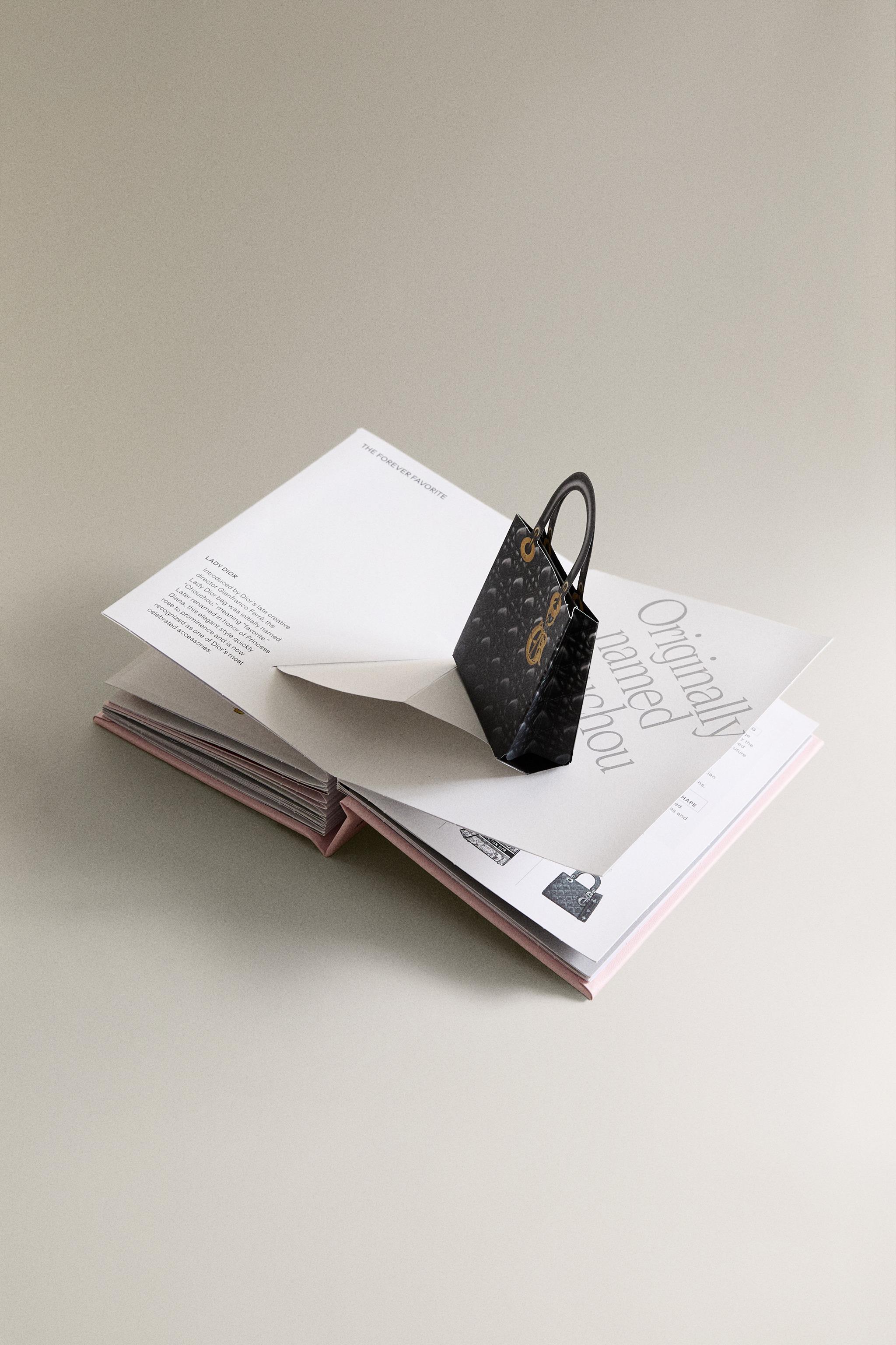 LIVRE FASHION UNFOLDED "POP UP" DIOR (ANGLAIS)
